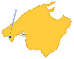 Santa Ponsa Map